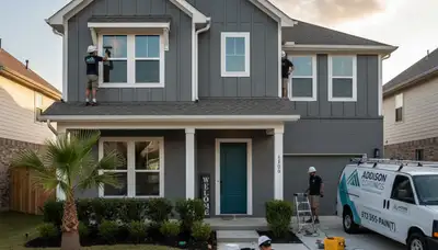 Dallas TX house painters providing professional interior and exterior painting services