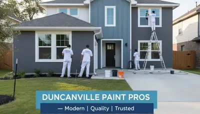 Dallas, TX house painters providing professional exterior and interior painting services