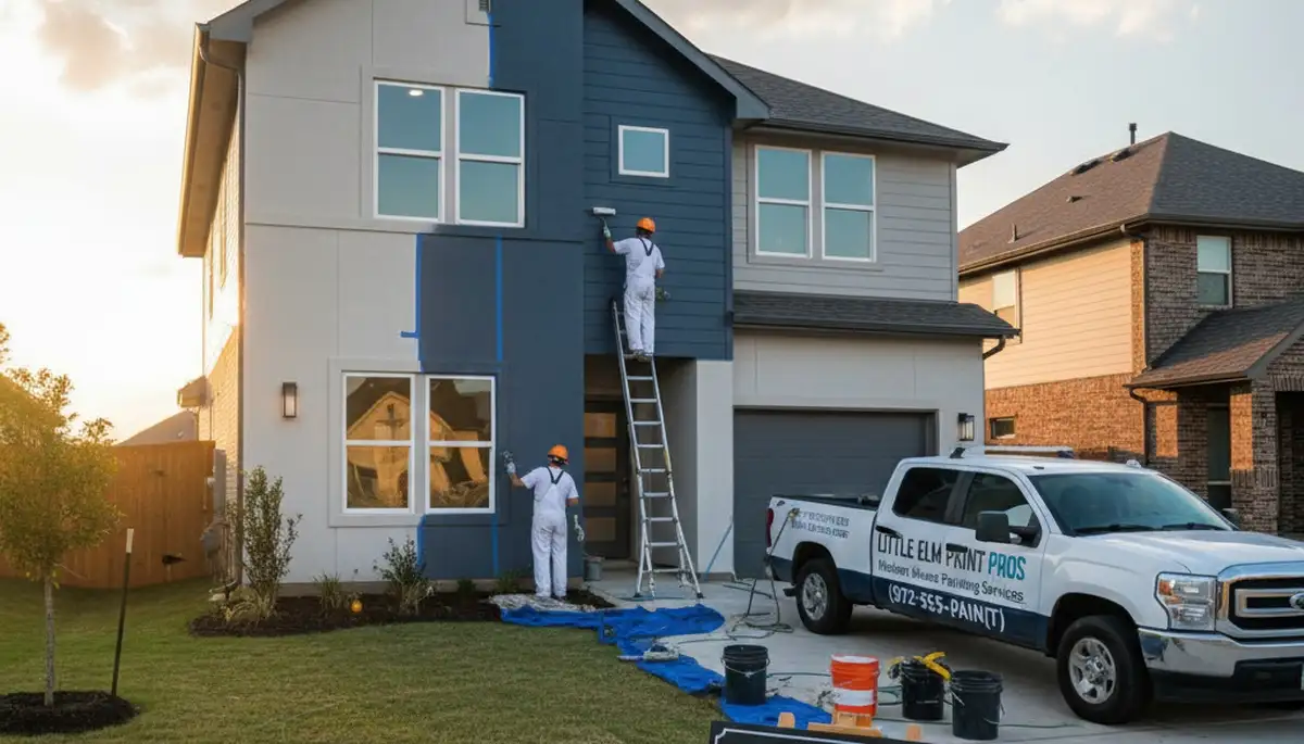 Professional house painters in Dallas TX providing expert home exterior painting services