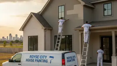 Professional house painting services in Dallas TX by expert residential painters