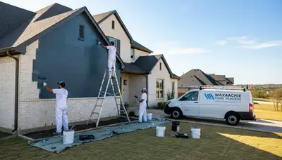 Professional house painters in Dallas TX providing expert exterior home painting services