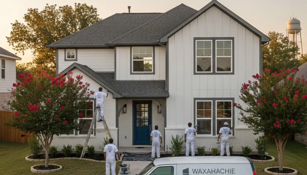 Professional house painters in Dallas TX providing expert exterior home painting services